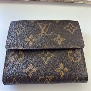 Louis Vuitton Brown Monogram Trifold Wallet‼️